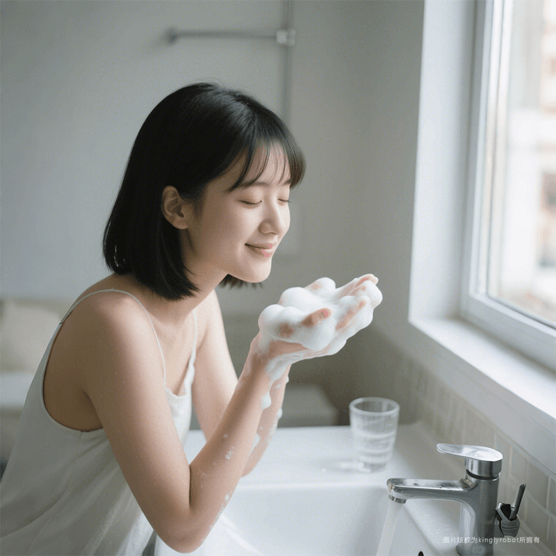 清洁：适度去除油脂与脏污