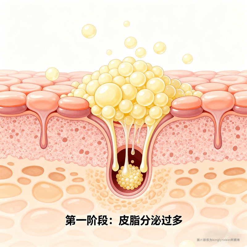 黑头的基本形成机制