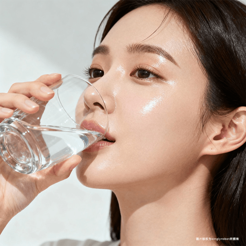 水分摄取与皮肤的关联