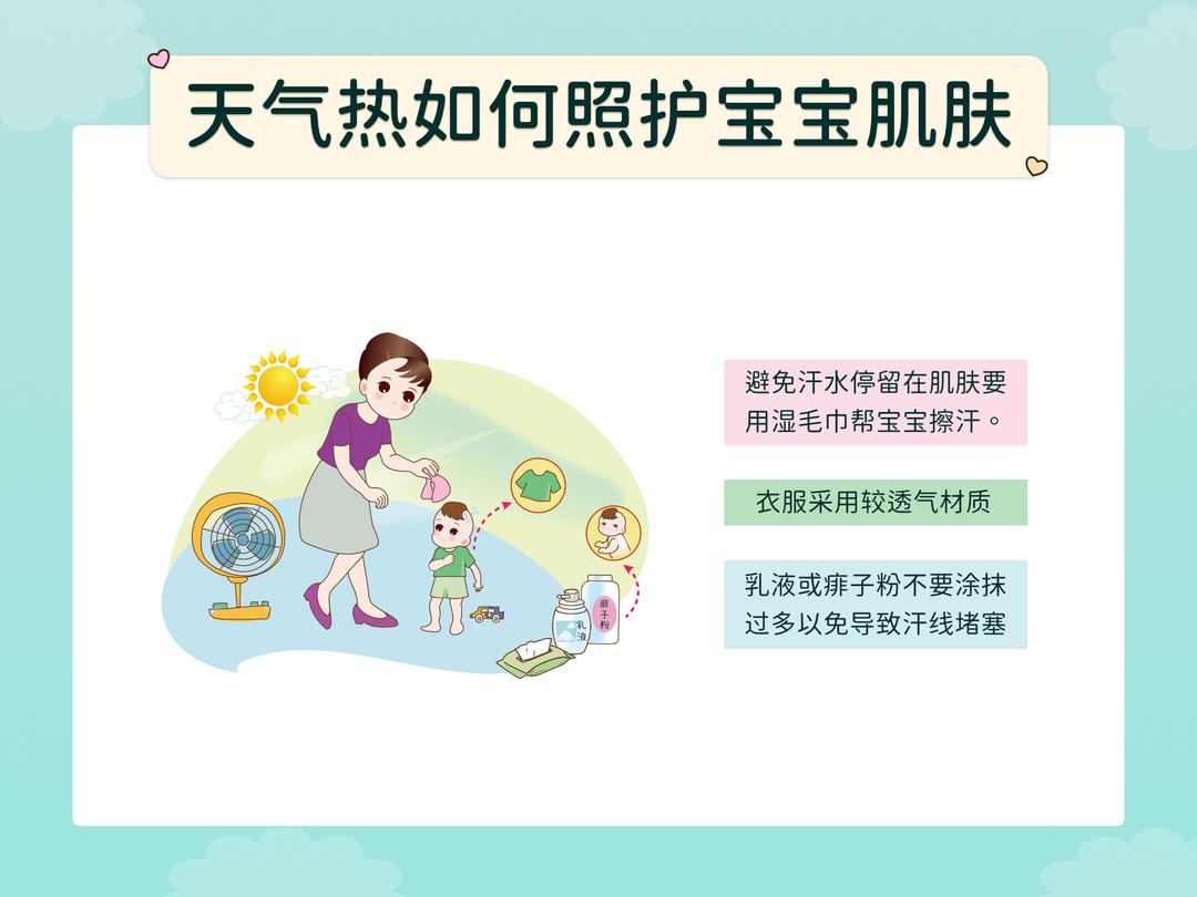 宝宝肌肤问题-汗疹