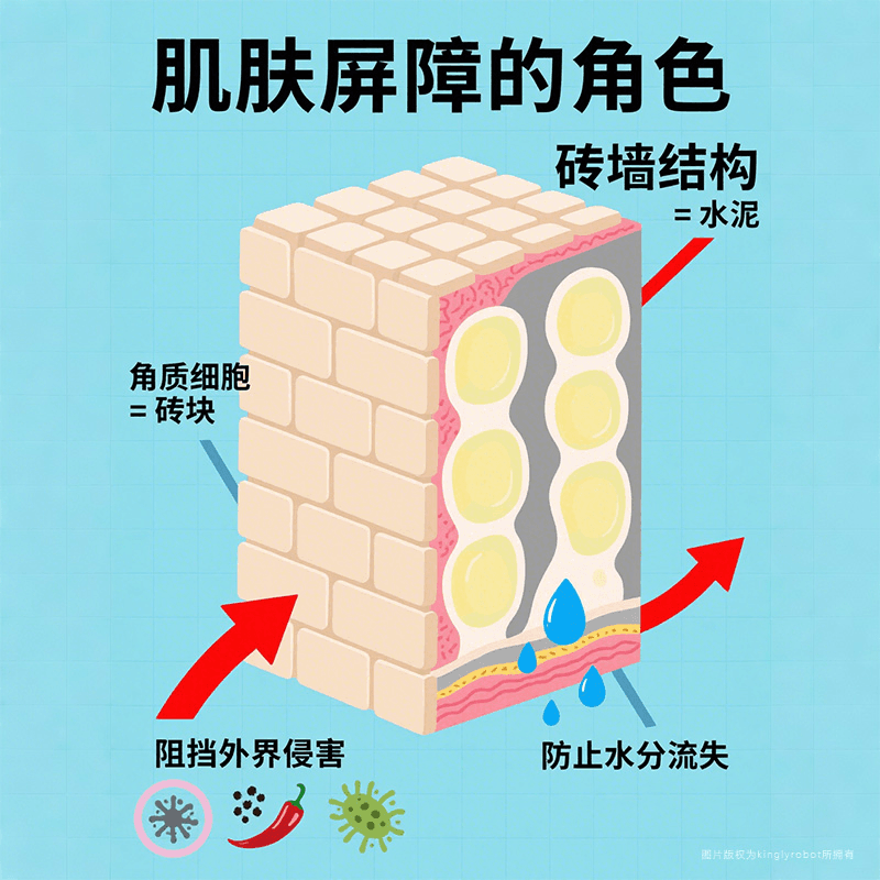肌肤屏障的角色