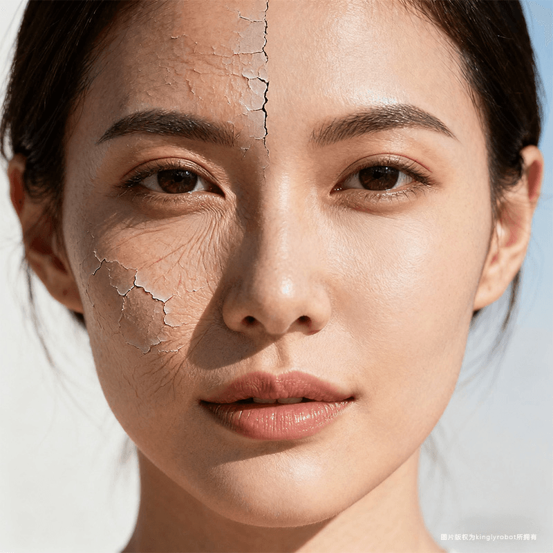 紫外线如何加速细纹生成