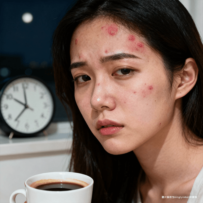 熬夜造成的间接影响